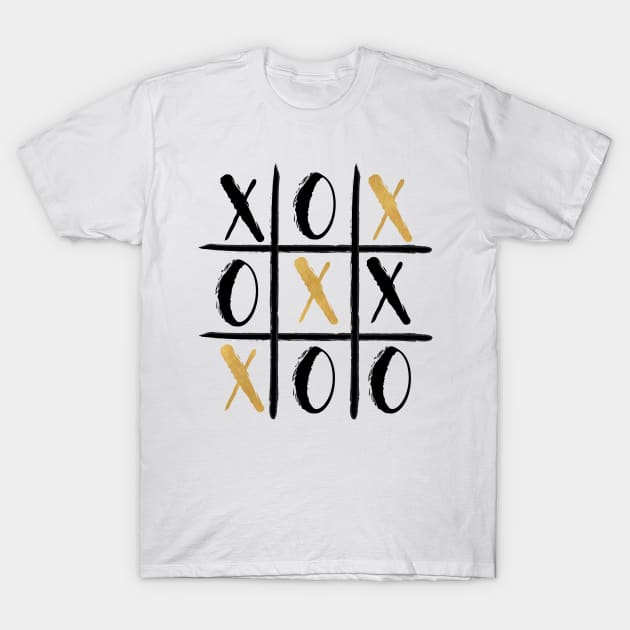 Tic-Tac-Toe T-Shirt by deificusArt